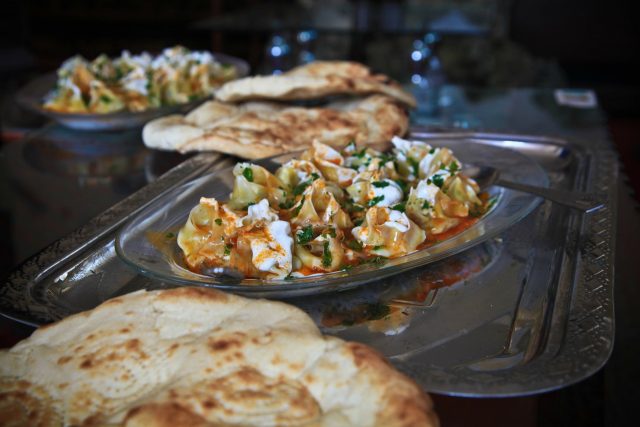 Imagen de platos típicos del Líbano