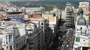 Imagen aérea de Madrid