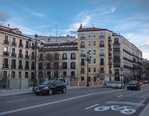 Foto de una calle de madrid