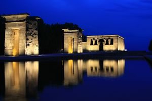 Imagen del templo de debod