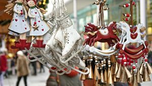 Imagen de un mercado de navidad